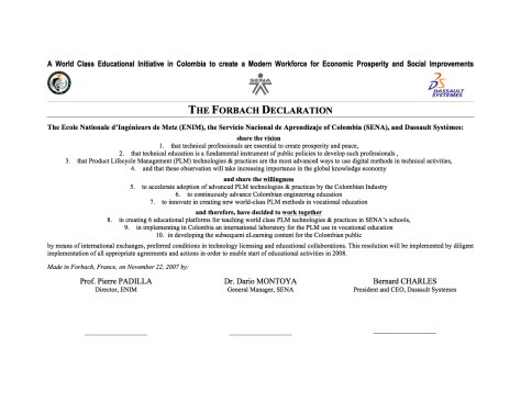 DECLARATION DE FORBACH SENA ENIM DS PLM landscape